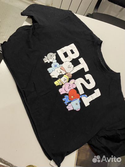 Футболка bershka bt21 bts