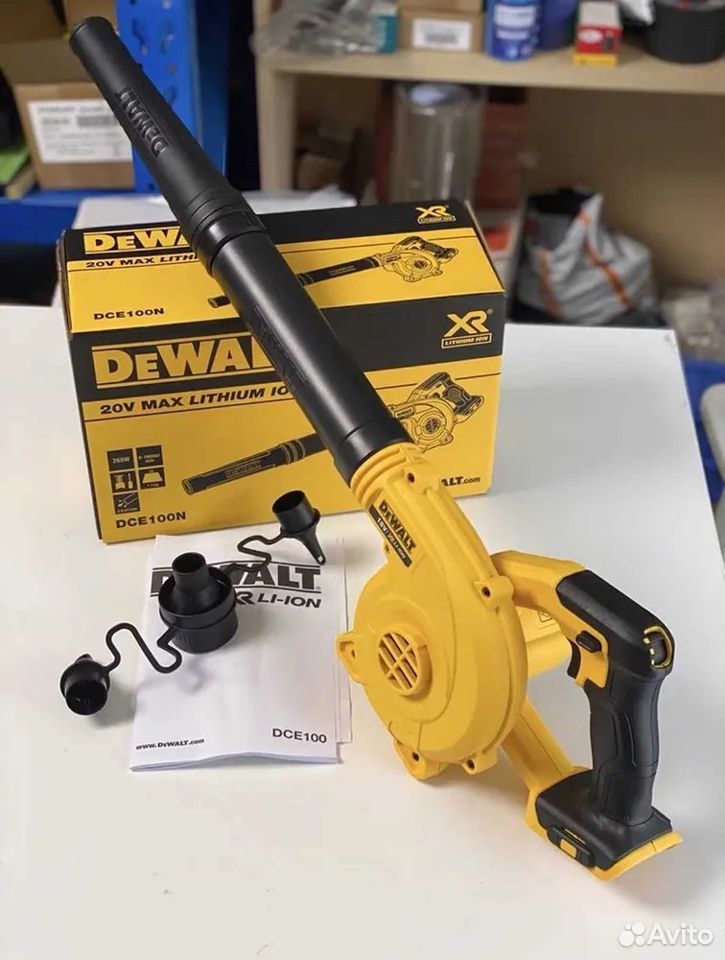 Воздуходувка DeWalt DCV100/DCE100