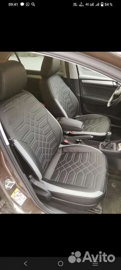 Авто чехлы на Шкоду рапид