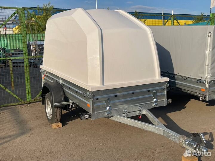 Прицеп универсальный мзса. Кузов 2,45х1,22м.Рассро