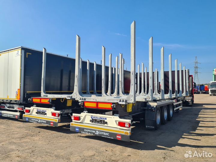 Полуприцеп лесовоз (сортиментовоз) Koluman Сортиментовоз (Лесовоз), 2023