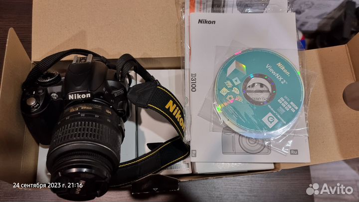 Зеркальный фотоаппарат Nikon D3100 18-55 VR Kit
