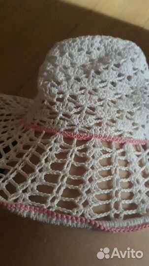 Шляпа вязанная