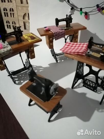Швейные машинки миниатюры