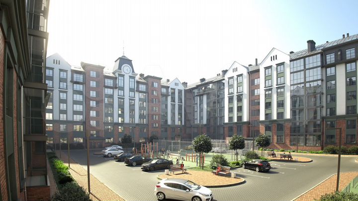 1-к. квартира, 43,6 м², 3/7 эт.