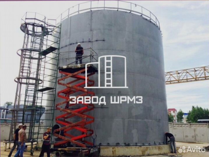 Резервуар вертикальный рвс 100 кубов