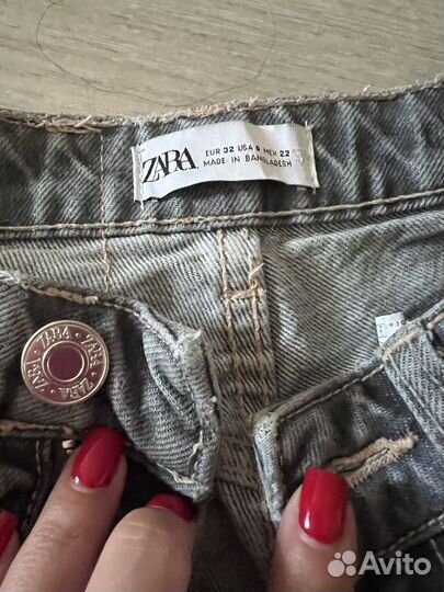 Джинсы zara