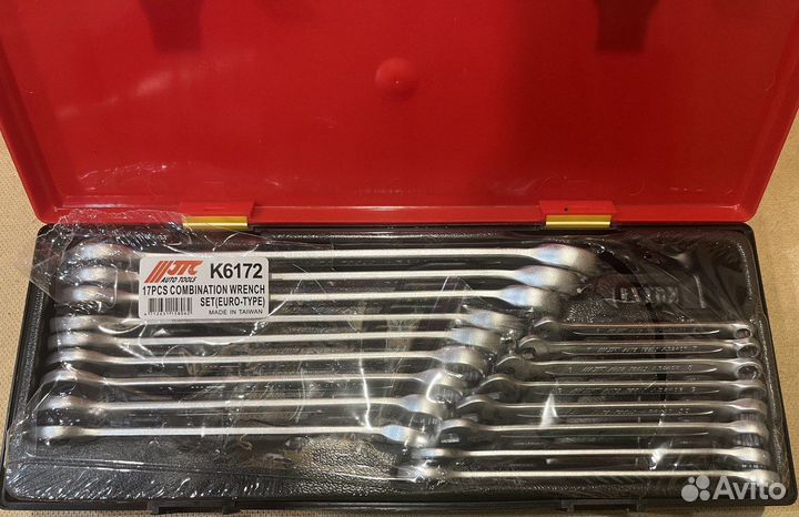 Набор JTC K6172 комбинированных ключей 6-23