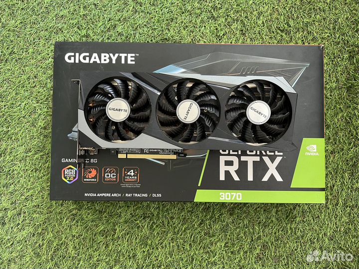 Игровая видеокарта Gigabyte RTX 3070