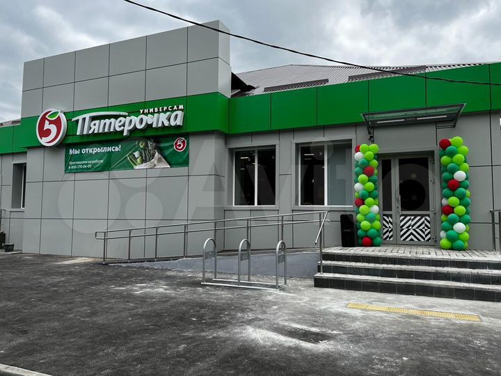 Торговая площадь, 417 м², окупаемость 10 лет