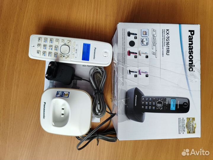 Радио телефон Panasonic KX-TG1611ru Dect