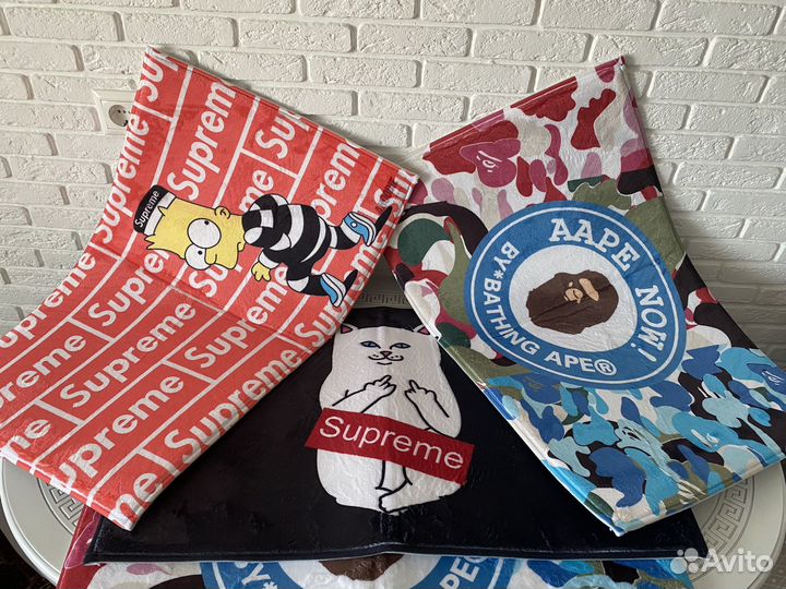 Коврик Supreme и bape