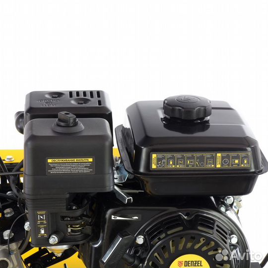 Мотоблок DPT-270, 7 л.с, ременное сцепление Denzel
