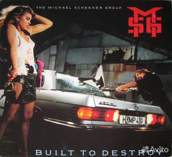 LP The Michael Schenker Group–MSG /Built To Desroy