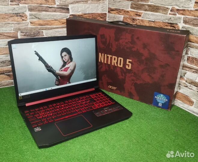 Игровой ноутбук Acer nitro 5 Ryzen 5/GTX 1650