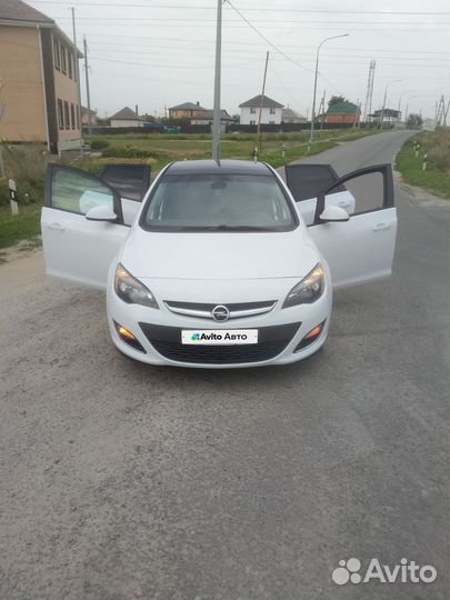 Opel Astra 1.6 AT, 2013, 18 500 км