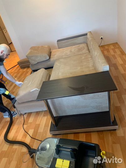 Химчистка мягкой мебели на дому