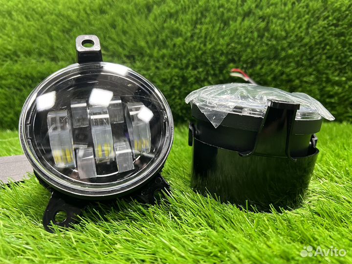 Туманки LED kalina (70W) 7 линз (ближний/дальний)