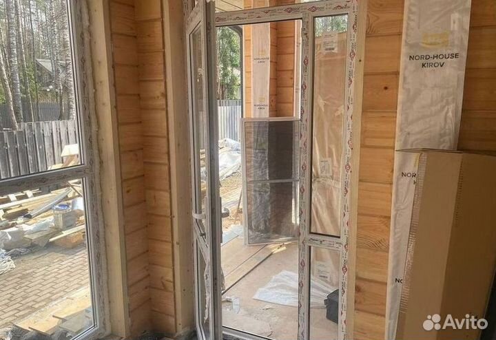 Остекление окон и балконов пвх