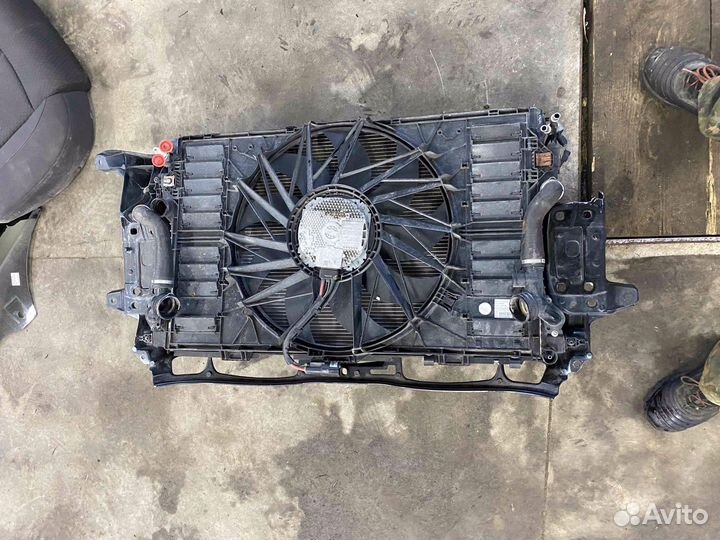 Porsche panamera кассета радиаторов