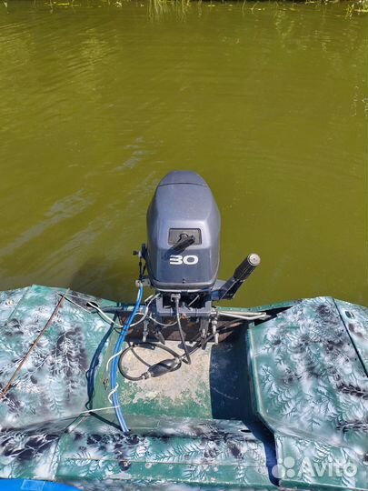 Продам лодку Обь-М с мотором Ямаха - 30 2т