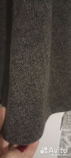 Длинная теплая юбка