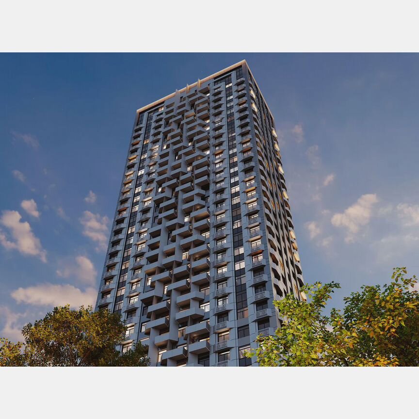 2-к. квартира, 56 м², 22/31 эт.