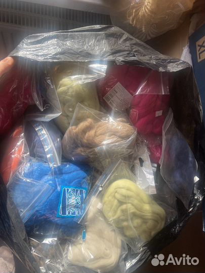 Шерсть для валяния