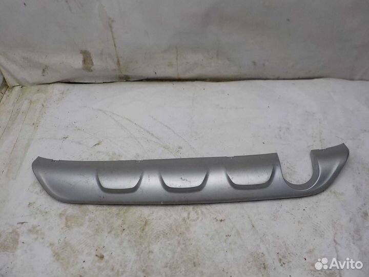 Накладка на бампер renault kaptur