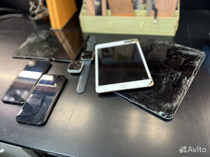 Замена стекла Apple, Samsung, Xiaomi, Huawei