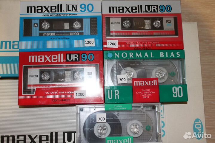 Аудио кассеты maxell UR 90
