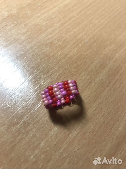 Кольцо из бисера