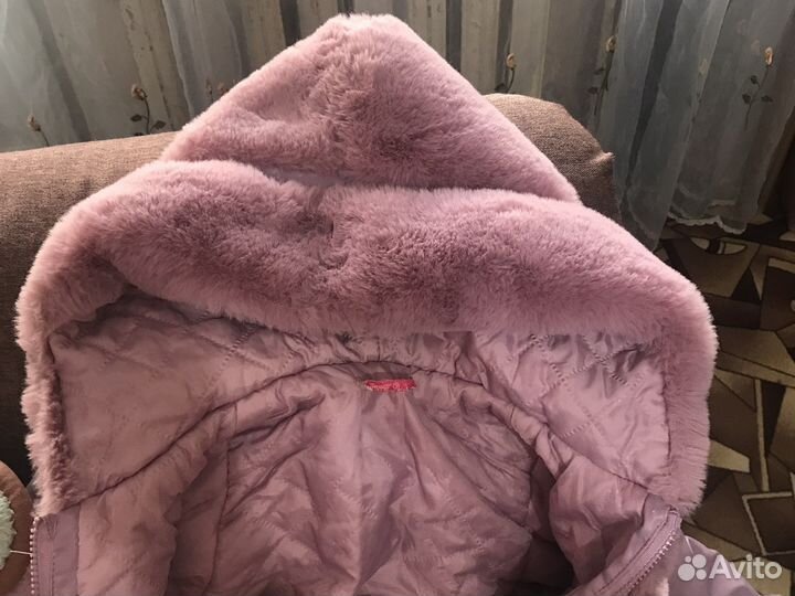 Шубка для девочки 140