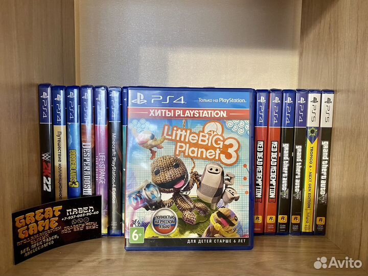 Игры PS4: Little Big Planet 3