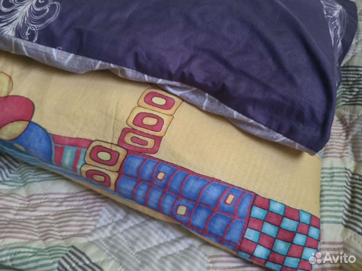 Подушки,плед