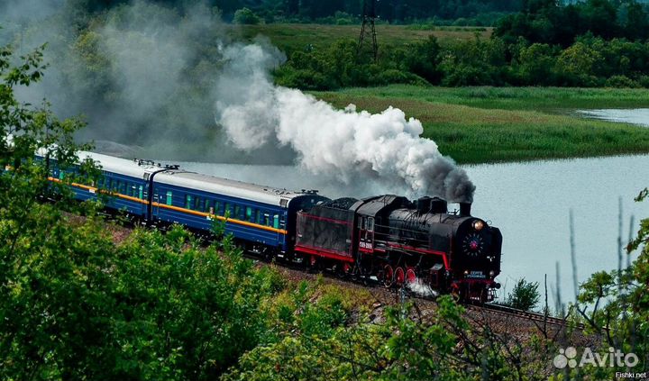 Экскурсия на ретро поезде в Рускеала + мраморный к