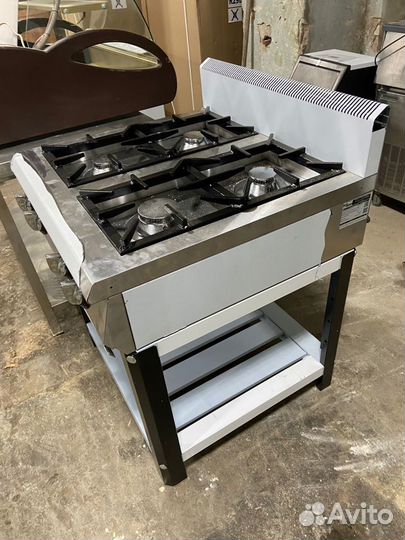 Плита газовая Grill Master Ф4пг/800 на подставке