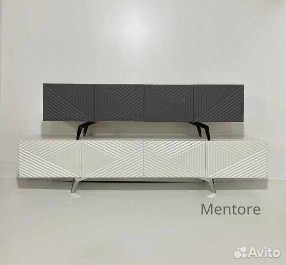 Тумба тв Bravo в цвете графит (конструктор)