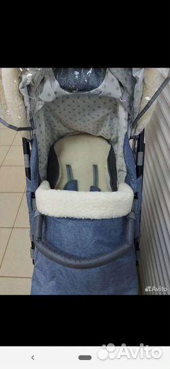 Санки коляска Ника 7-8 классик