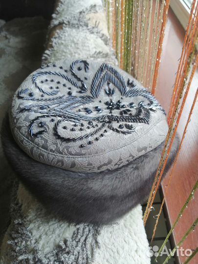 Шапка зимняя меховая женская норка