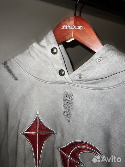 Толстовка thug club distressed