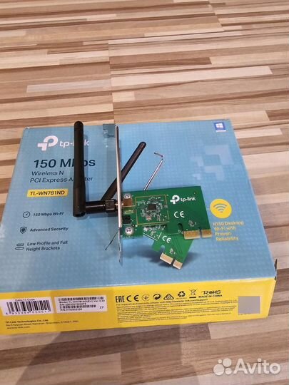 РсІ-Е сетевой адаптер Wi-FiTl-WN781ND