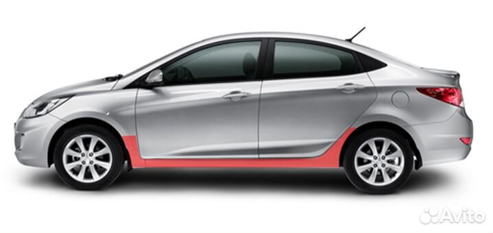 Комплект шумоизоляции пола салона VW Polo