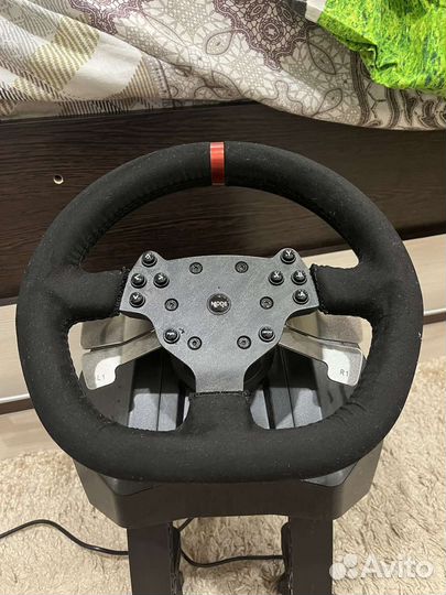 Руль Artplays V-1200 Vibro Racing Wheel черный
