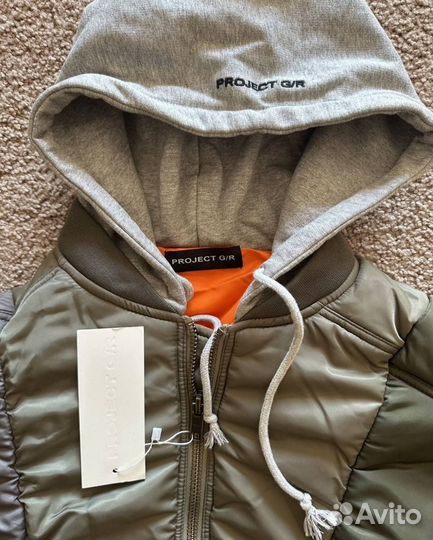 Бомбер Grailz g/r unbalanced jacket