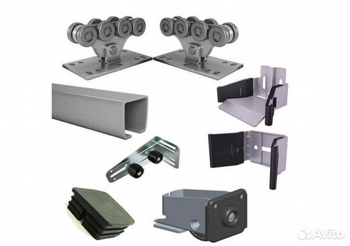 Фурнитура для откатных ворот Алютех