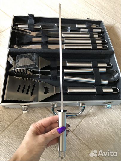 Набор для барбекю в кейсе