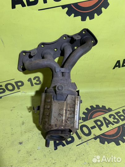 Выпускной коллектор 1.6 G4FG. Киа Рио 4 Солярис 2