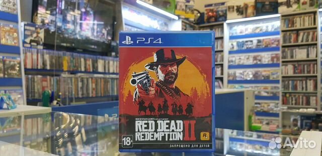 Игровой диск Rdr2 playstation 4
