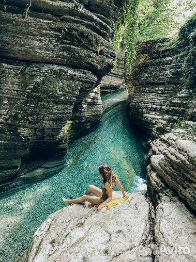 Каньон Хашупсе, джип-тур в Абхазию